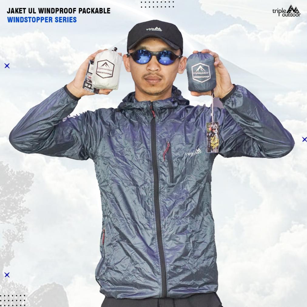 Promo Terbaru Jaket Windstopper Series - Jaket Ultralight Windproof Running Sepeda Olahraga Windstop
