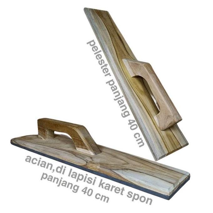 Roskam Kayu jati asli 40 cm untuk Plesteran - Istimewa, Rapih, dan Nyaman roskam  kayu jati asli