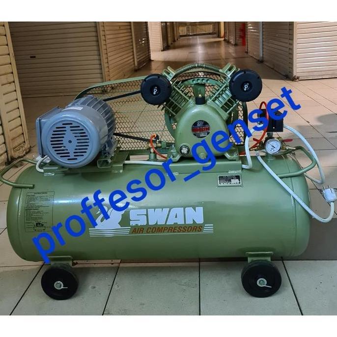 Kompresor angin swan 1 hp ( pk ) komplit motor 1hp SVU 201