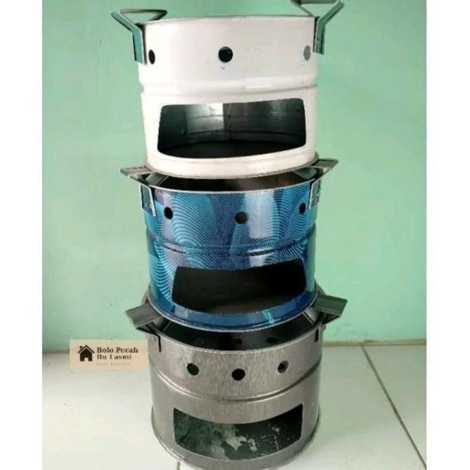 6BANKAVARSHOP - ANGLO / ANGLO BULAT BAHAN TEBAL / KOMPOR ARANG BRIKET KAYU / TUNGKU CERET ANGKRINGAN
