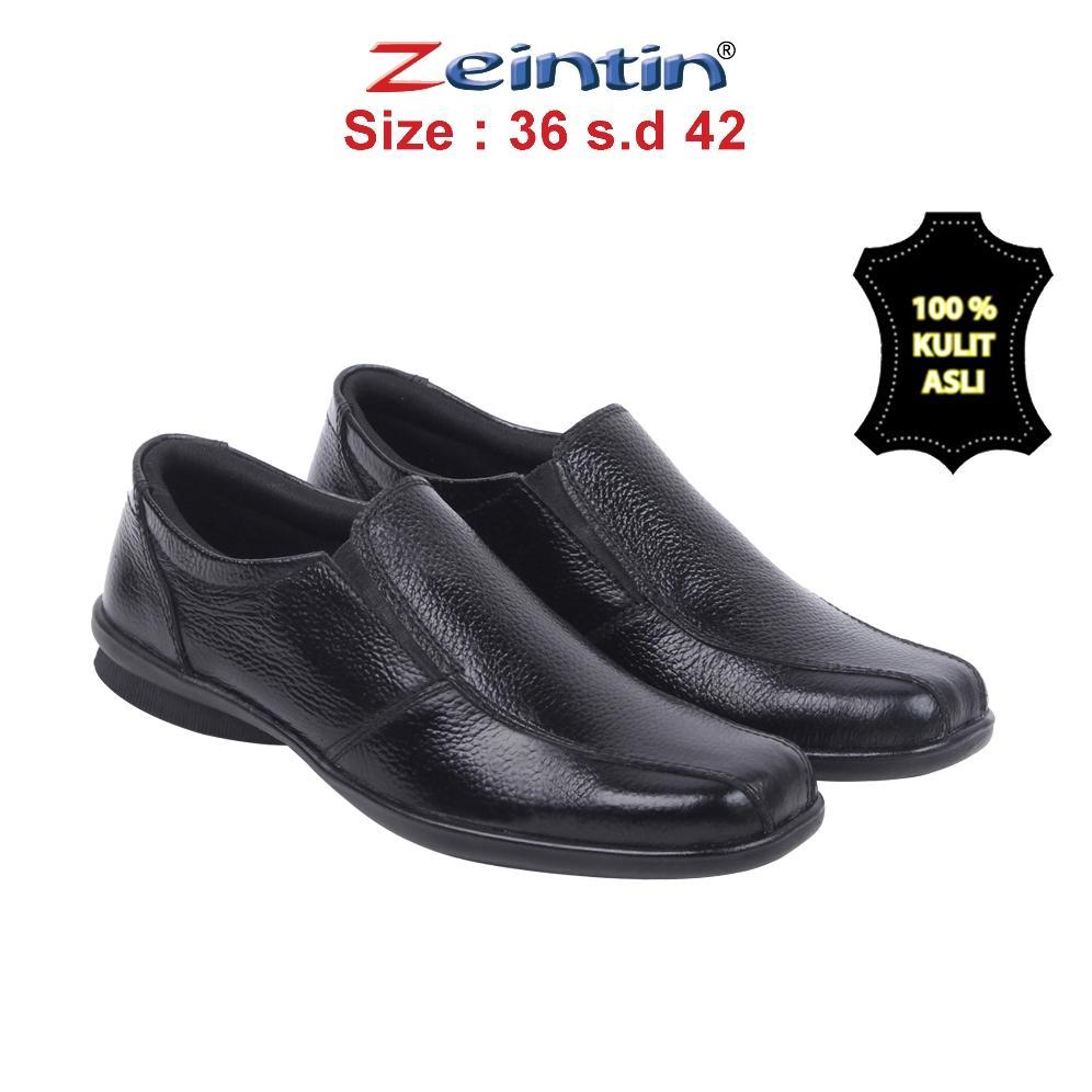 Bagus Zeintin - Sepatu Pantofel Wanita Sepatu Kerja Wanita Bahan Kulit Zeintin Bj