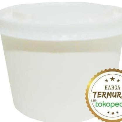 Paper Bowl / Mangkok Kertas / Paper Cup 500Ml Plus Tutup Good Quality Berkualitas