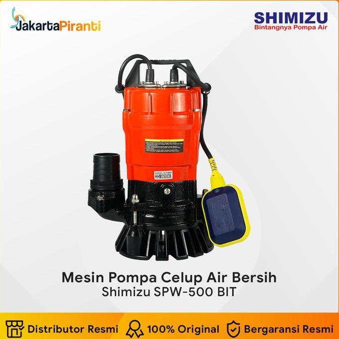 Mesin Pompa Celup Air Bersih Otomatis Shimizu SPW-500 BIT