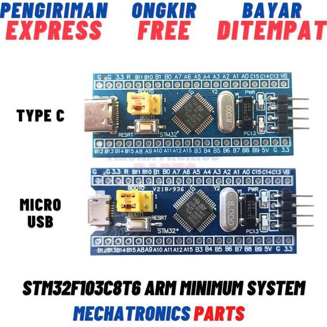 STM32F103C8T6 ARM Minimum System Board Original Chip Microcontroller Modul