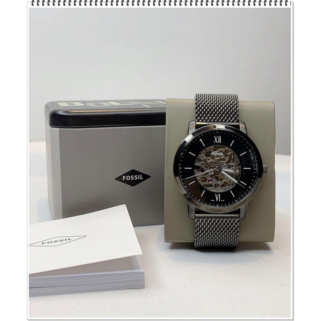 Fossil Neutra Automatic skeleton men's watch ME3185