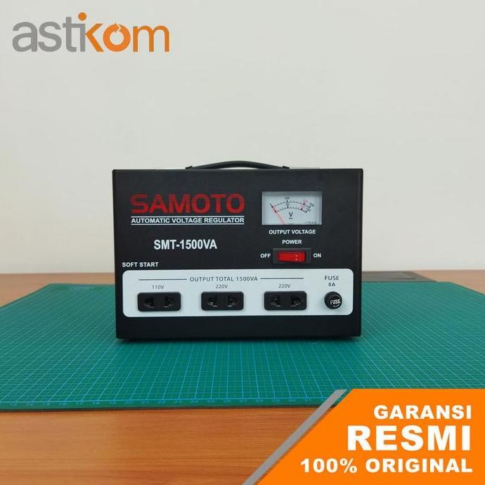 TERBARU - Stavolt Samoto 1500VA Stabilizer Samoto 1500N