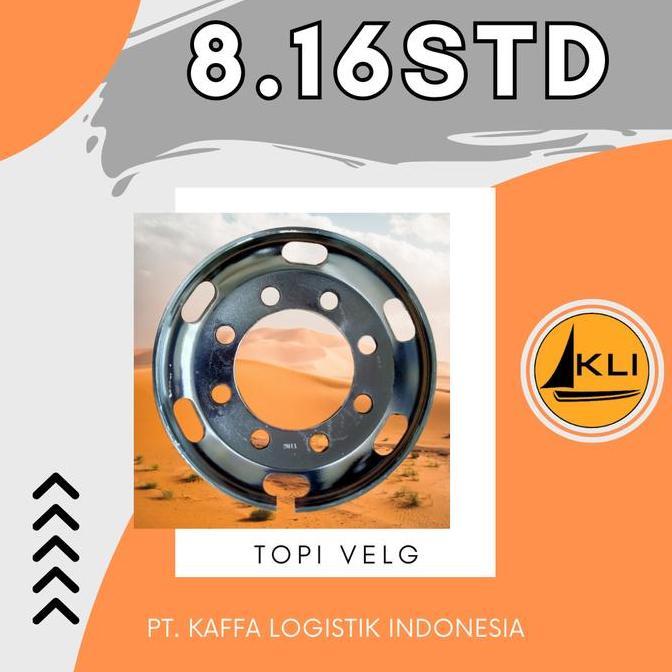 TOPI VELG FUSO/ HINO/GIGA RING 20 LUBANG 8 TEBAL 16MM