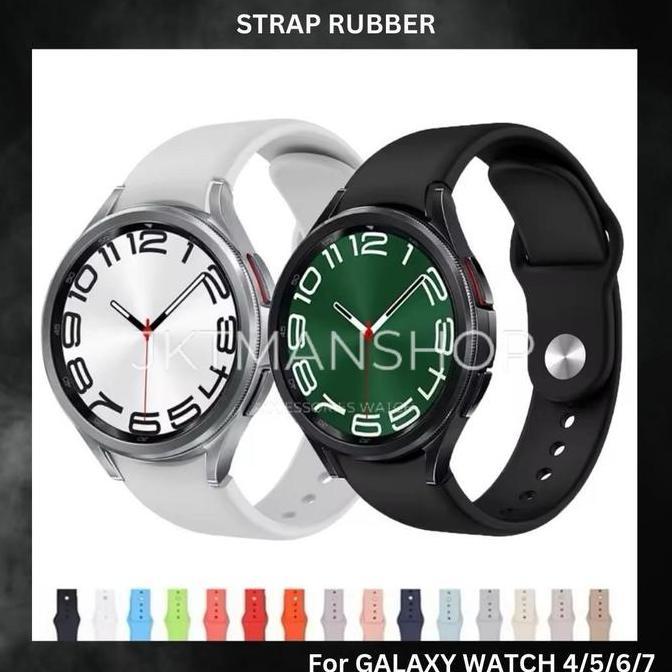 STRAP TALI JAM S GALAXY WATCH 4 5 6 7 / CLASSIC / PRO / FE MODEL APEL ULTRASTOCK