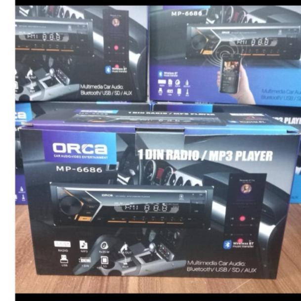 Tape Mobil Single Din USB Bluetooth Orca