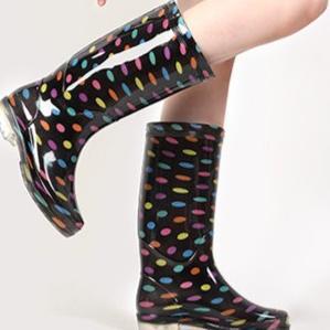 Sepatu Bot Hujan Tinggi Dengan Motif Fashion Sepatu Boots Wanita Import Premium Bots Premium Quality