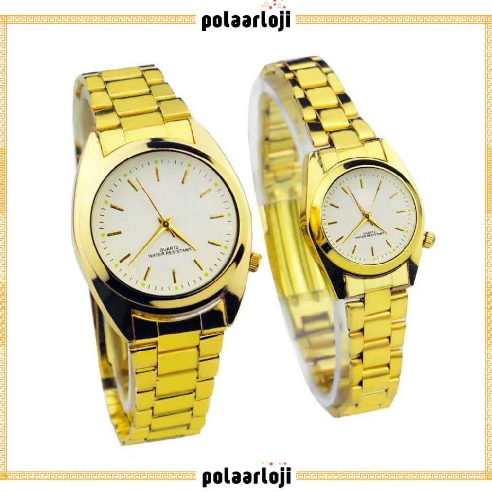 recommended pa jam tangan couple murah 5 rantai premium grosir arloji sk002