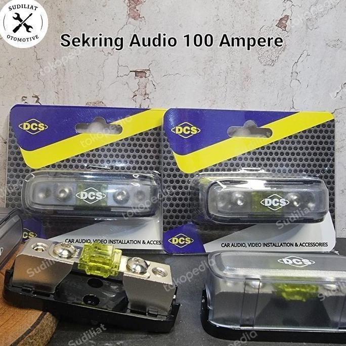 SEKRING / SIKRING FUSE AUDIO / MOBIL FUSE HOLDER AUDIO MOBIL - 100 A