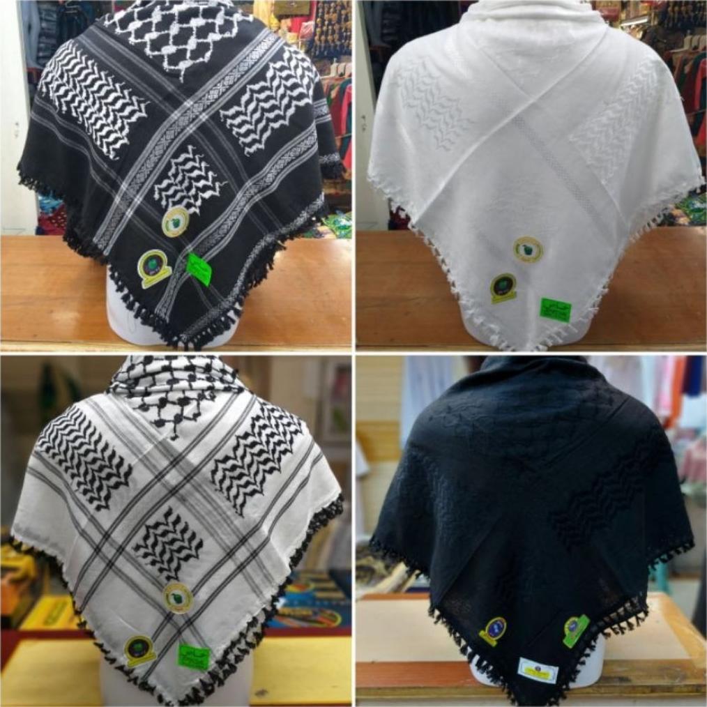 TERLARIS Sorban kasmiri original terbaru ,sorban haji , sorban polos kasmiri