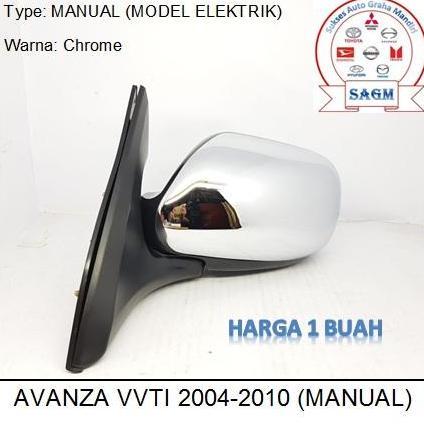 SPION AVANZA XENIA VVTI 2004-2010 (MANUAL MODEL ELEKTRIK) CHROME