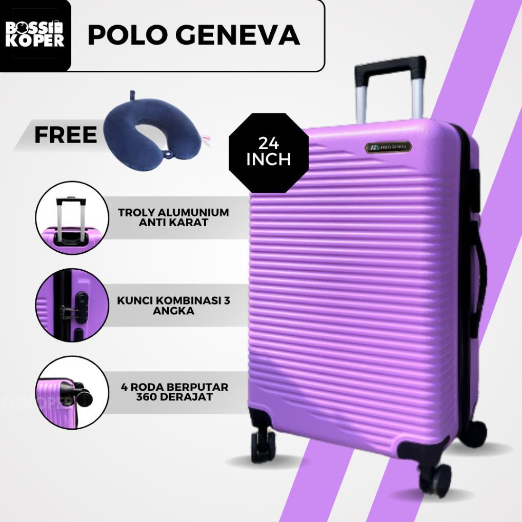 Koper 24 Inch Polo Ukuran Bagasi-Koper Polo-Koper Travel-Tas Koper-Tas Travel-Koper Murah-Koper Fibe