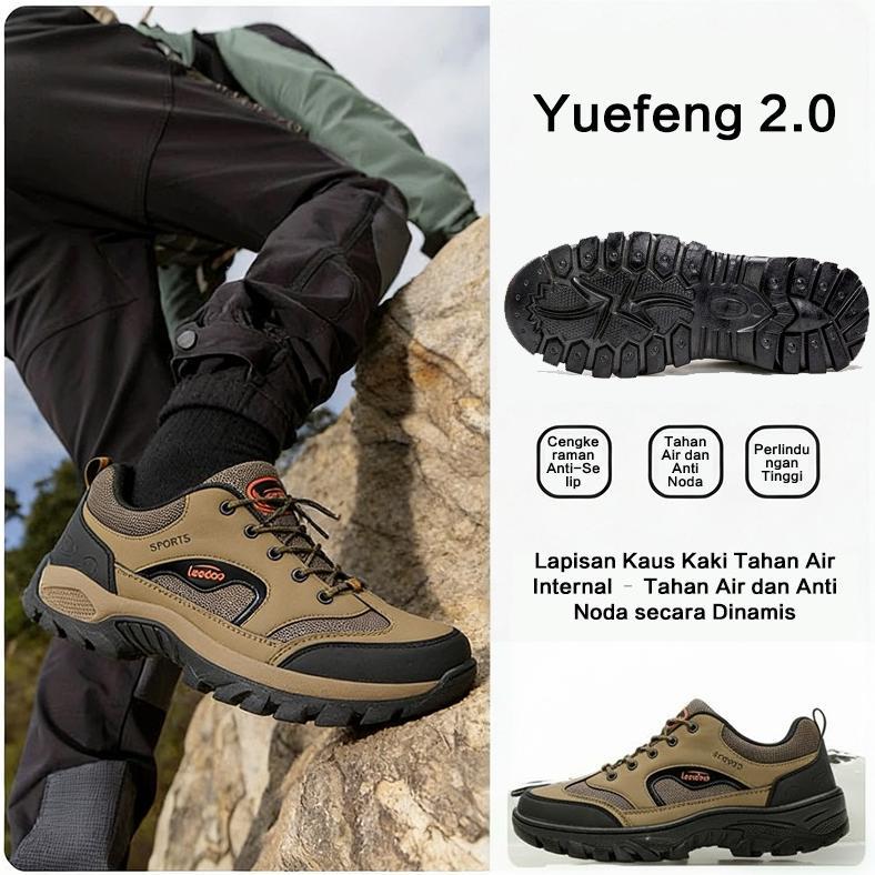 Hot Leedoo Sepatu Gunung Sneakers Anti Air Sport Shoes Hiking  Sepatu Gunung Hiking Mh204
