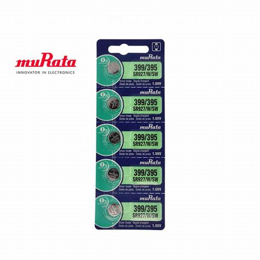 Grosir ( 927 Murata ) Baterai Murata (Sony) Sr927Sw/ Sr927W/ 399/ 395 Original Baterai Jam Battery B
