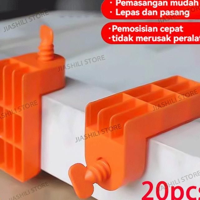 Jiashili Siku Sudut Tile Leveling/Meratakan Sudut Keramik Dinding 20Pcs