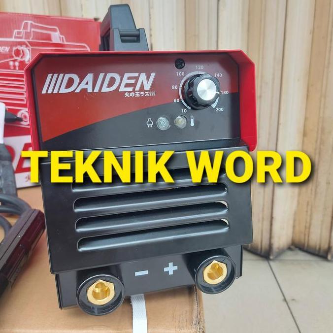 Murah Mesin Las Daiden Mma 220Hd Mesin Las Daiden Inverter Daiden 220Hd
