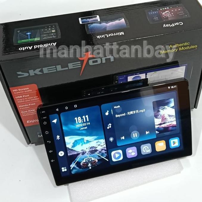 Headunit Android 10 inch Skeleton