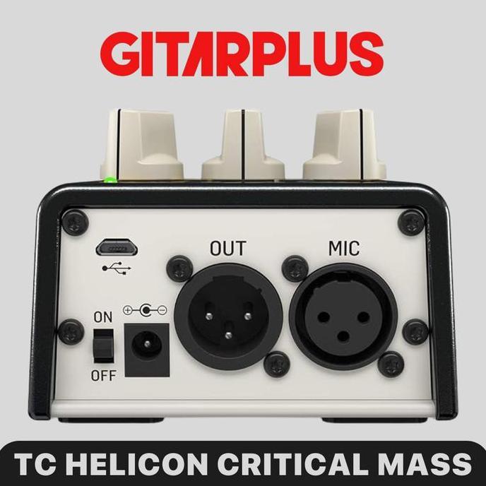 Grosir Tc Helicon Critical Mass Vocal Effect Pedal - Efek Vokal