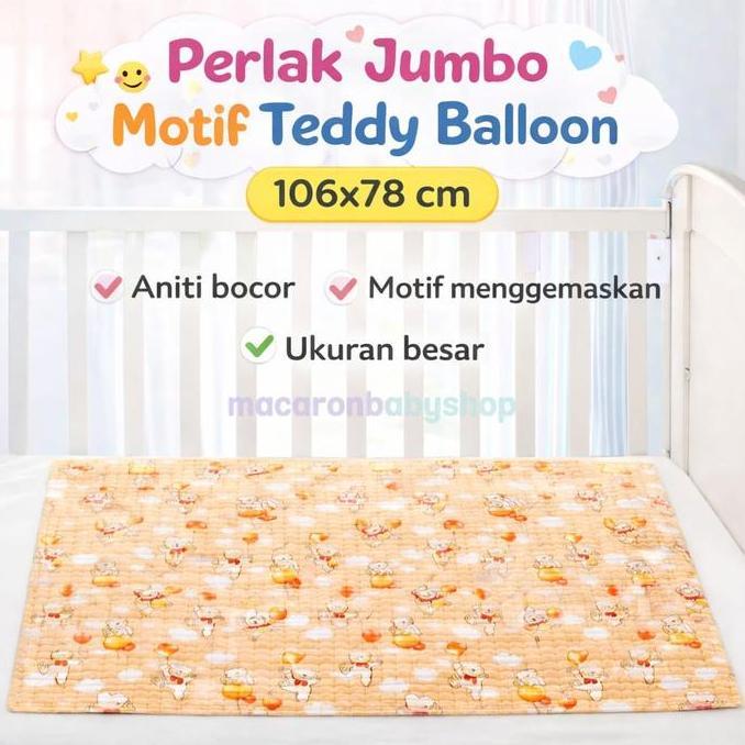 termurah Perlak bayi jumbo waterproof/perlak karet murah anti air/perlak ompol bayi jumbo murah Tidu