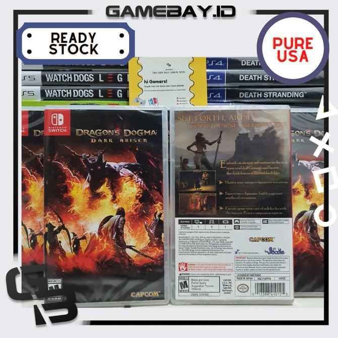 Dragon's Dogma Dark Arisen Nintendo Switch / Dragons Dogma
