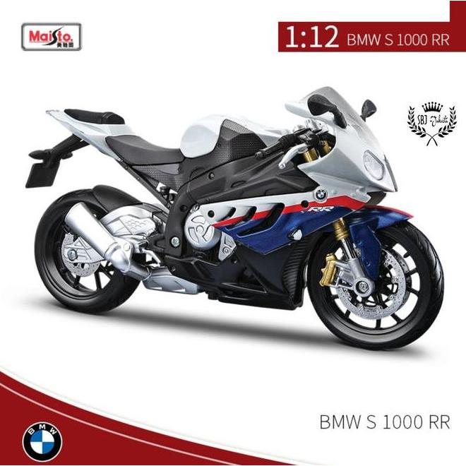 Maisto Diy Diecast Sepeda Motor Skala 112 Ukuran Besar Assembly Licensed Products