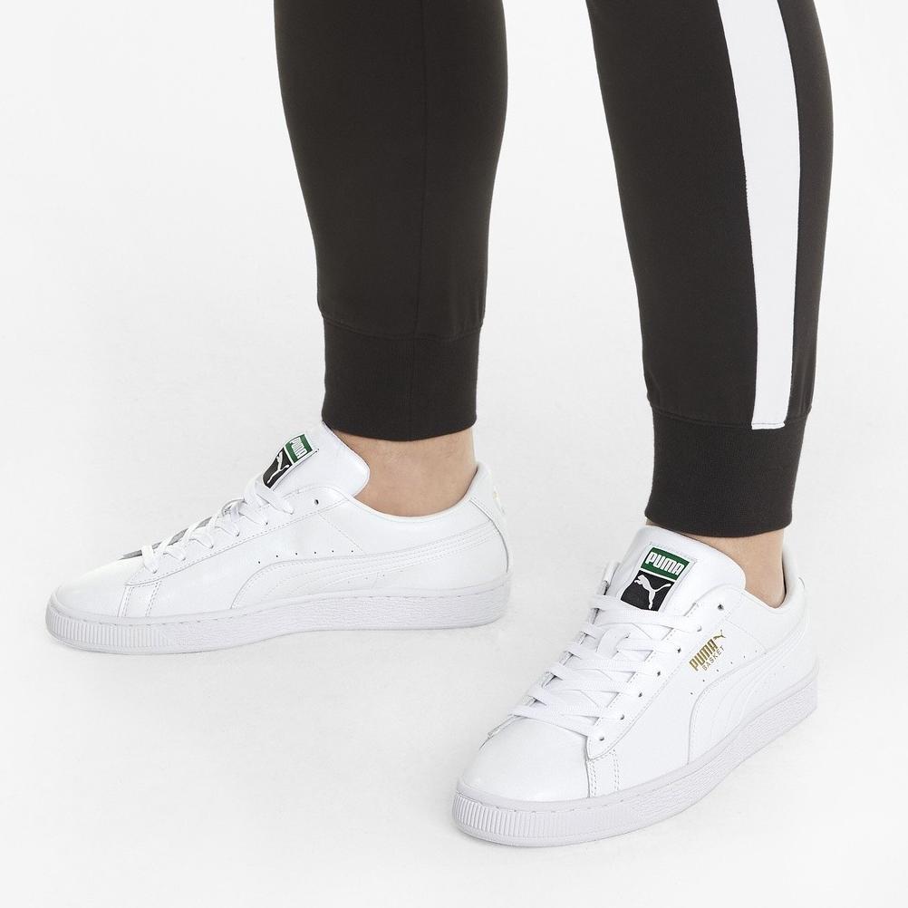 promo terbaru puma sepatu basket classic xxi pria white