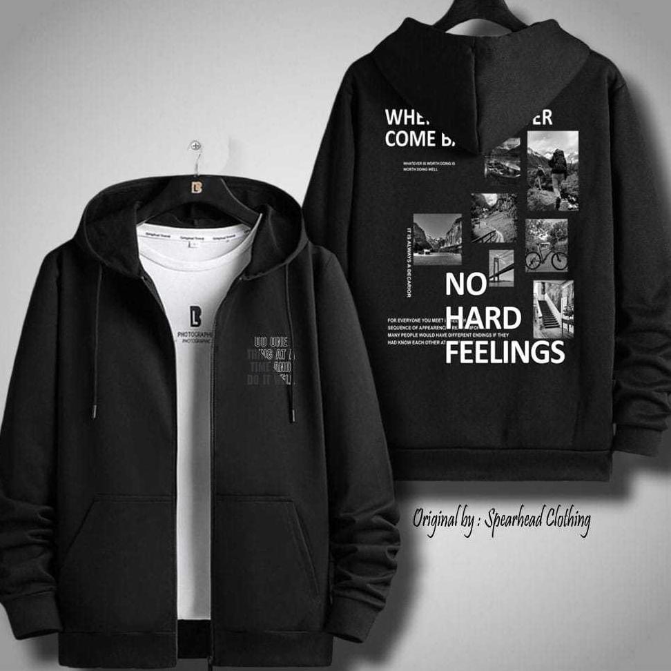 100% Aman Jaket Hoodie Pria Wanita Zipper Distro Bandung Original Physico Terbaru Bahan Cotton Fleec