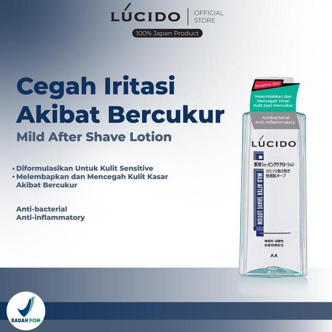 LUCIDO Men After Shave Lotion Diskon