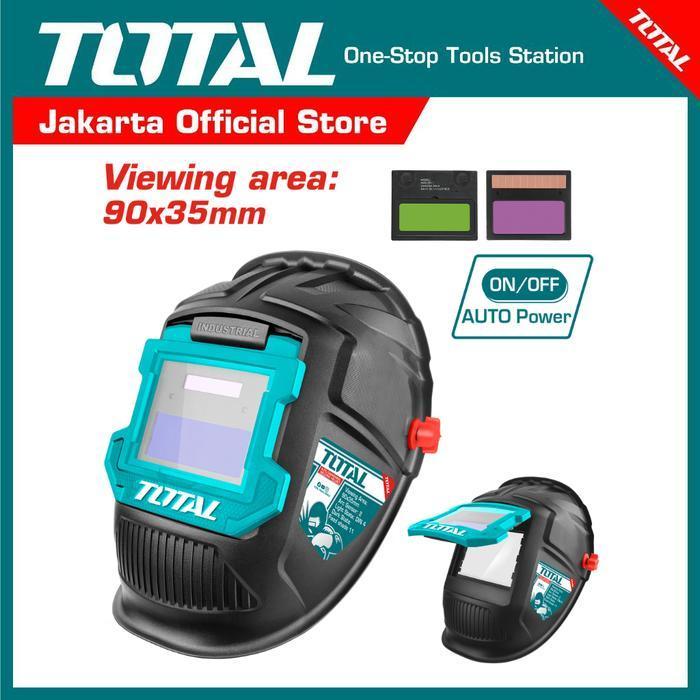 TERLARIS! TOTAL Auto-darkening welding helmet TSP9309 - Helm las photocromic