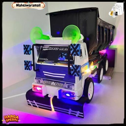 Mobilan Mainan Dum Truck Tronton Pasir Variasi Truk Miniatur Truk Oleng Murah Meriah