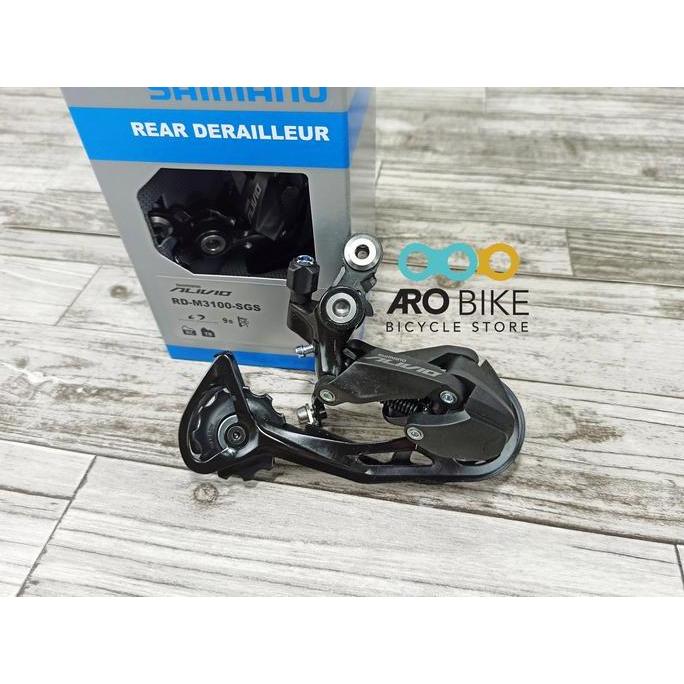 REAR DERAILLEUR RD 7/ 8/ 9 SPEED SHIMANO ALIVIO M3100 9SP 8SP ORIGINAL HARGA SPESIAL
