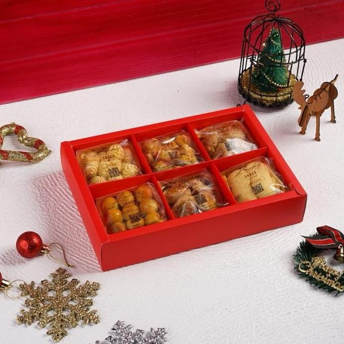 Abbrustolito- Kue Kering Nastar Kaastengel Hampers Sachet Souvenir