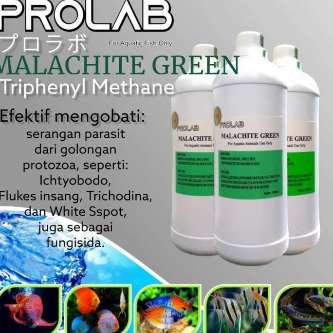 Mumpungready- Prolabio Malachite Green Fmg Obat Ikan 1 Liter