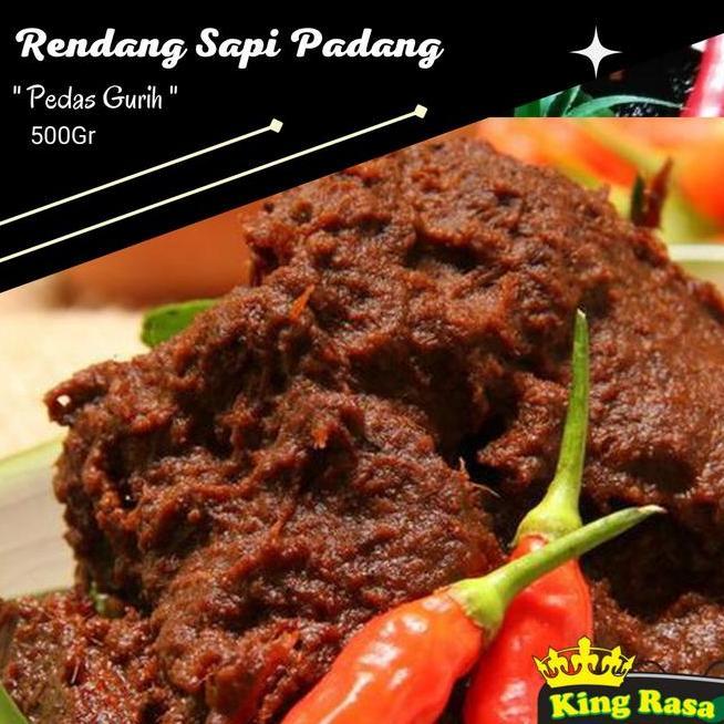Rendang Daging Sapi Padang Gram Rendang Padang Daging Rendang