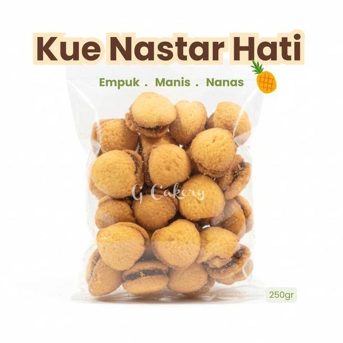 Abbrustolito- Kue Nastar Hati / Nanas Cookies / Nastar Bentuk Hati