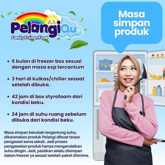 Carne- Pelangi Daging Burger Ayam Crispy 4 Pcs Size L Tanpa Msg & Pengawet Halal Bpom Approved Gurih