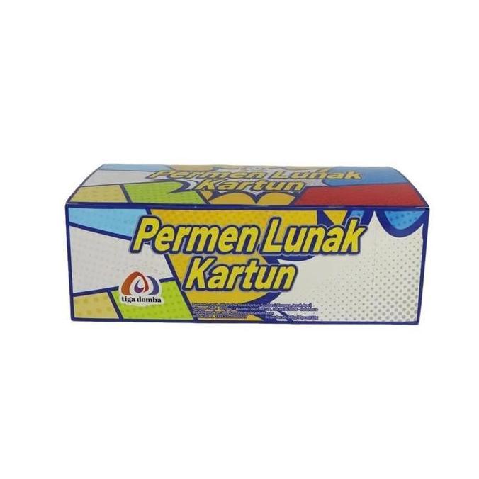 Siapsajikan- [Halal] Permen Kartun Lunak Rasa Stroberi, Mangga, Jeruk & Apel | Permen Lucu & Sehat, 
