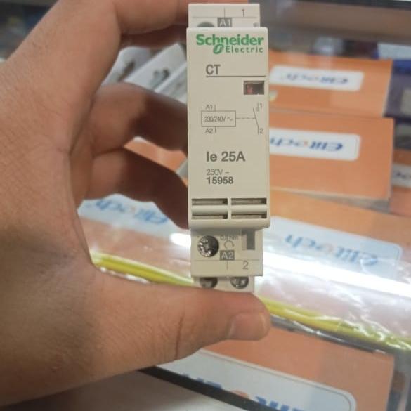 DINRAIL CONTACTOR SCHNEIDER CT IE25 A ORIGINAL DAN TERPERCAYA