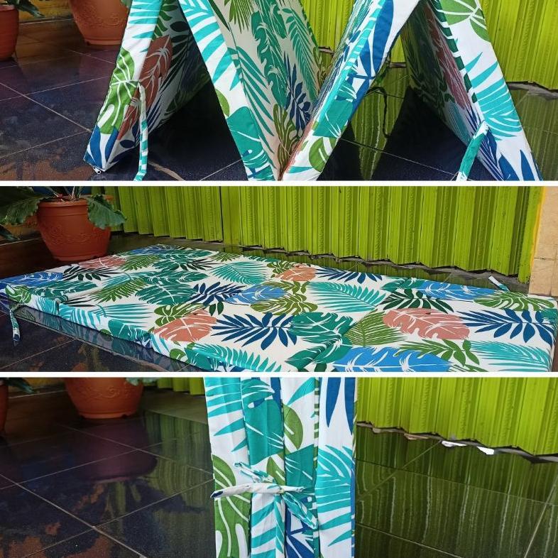 Kasur Lipat Busa Inoac Katun Nyaman 180X80/100/120X5