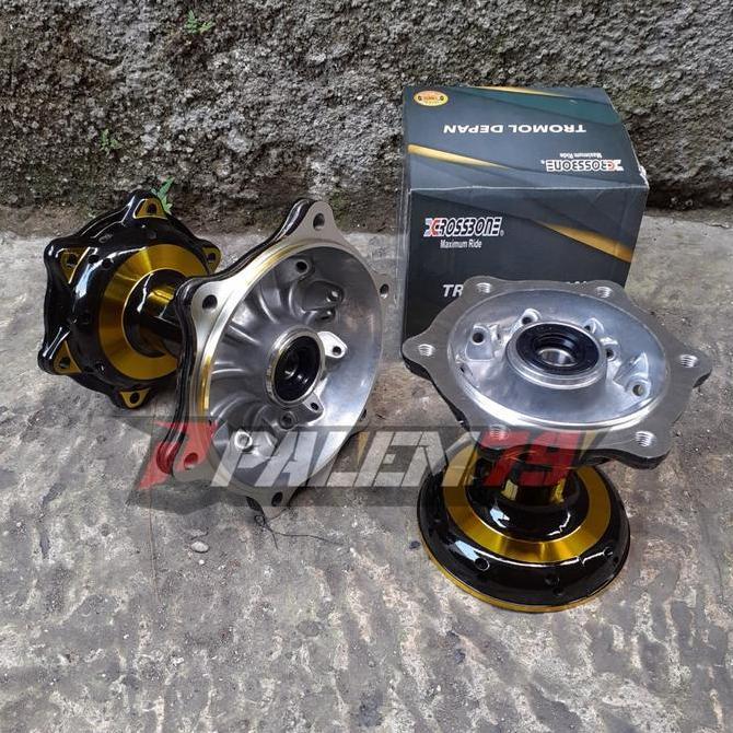 Velgset Gold Supermoto KLX 230 Velg Velk Tromol Hijau KLX230 Wheelset