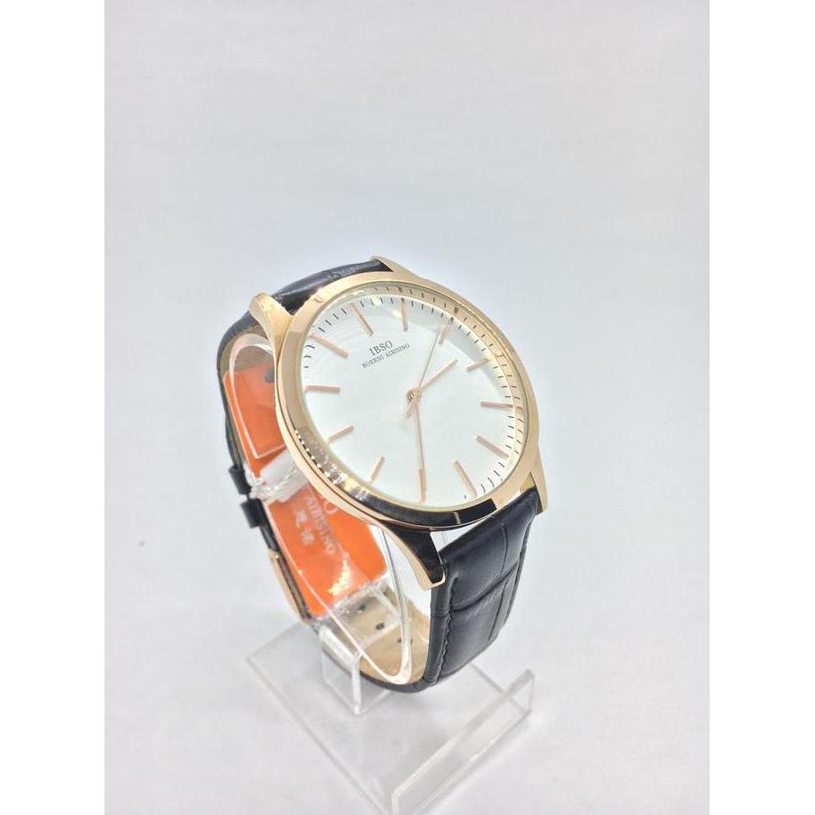 JAM TANGAN PRIA IBSO 3903 ORIGINAL WHITEGOLD MURAH BERGARANSI+GELANG