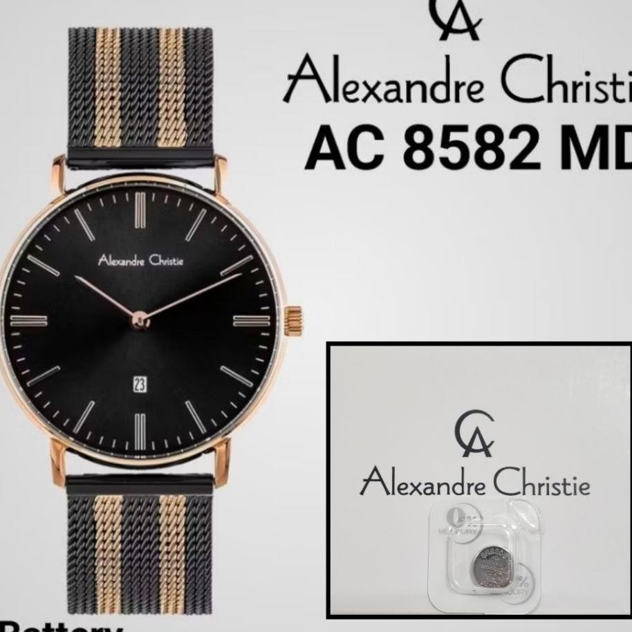 Baterai Jam Tangan Alexandre Christie Ac 8582 Md