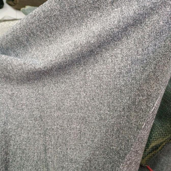 Kain Jok Mobil Fabric Bludru Abu Abu Polos Motif cocok untuk alternatif Doortrim Civic Ferio 96-2000