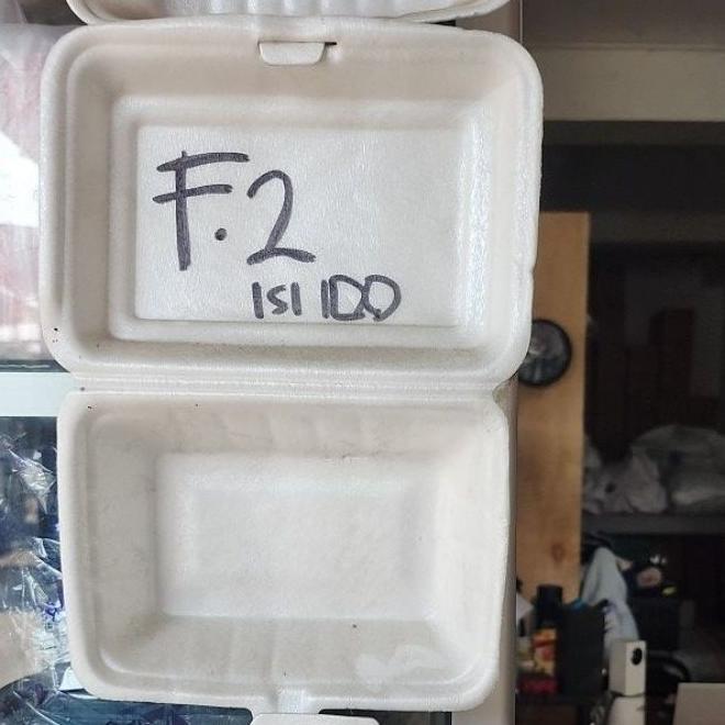 Sterofoam F2 Cocok Untuk Nasi Kuning / Bubur