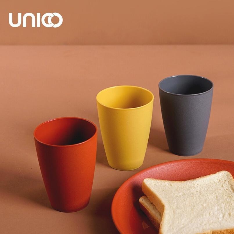 Isi 5 Pcs Gelas Plastik Premium Mug Cangkir Tahan Panas - Halmstad Glass Unico