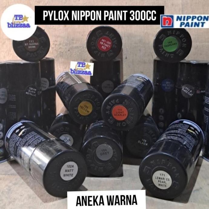 Pilox / Pylox Gold 123 Pilok Emas / Pylox Silver 124 Perak Pilok Aneka Warna NipponPaint