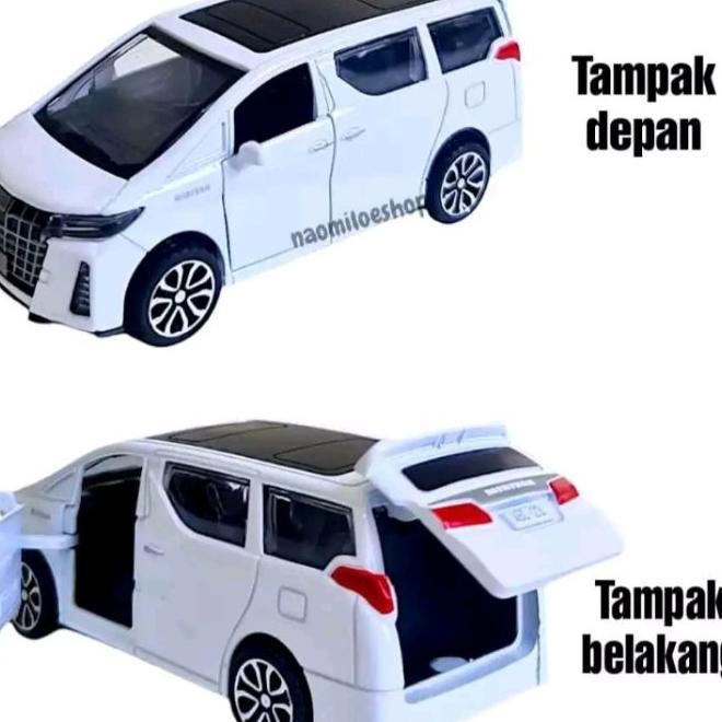 Mainan Mobil Diecast Toyota Alphard